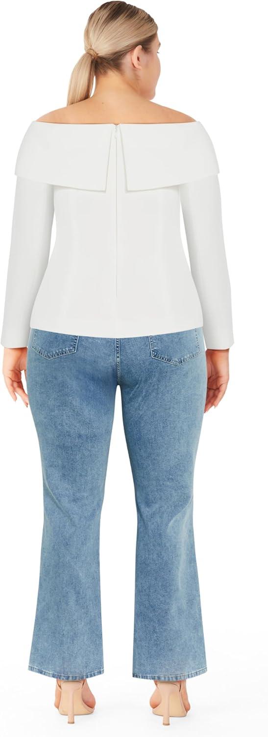 image:imageCity Chic Womens Plus Size Jacket PhoenixIvory