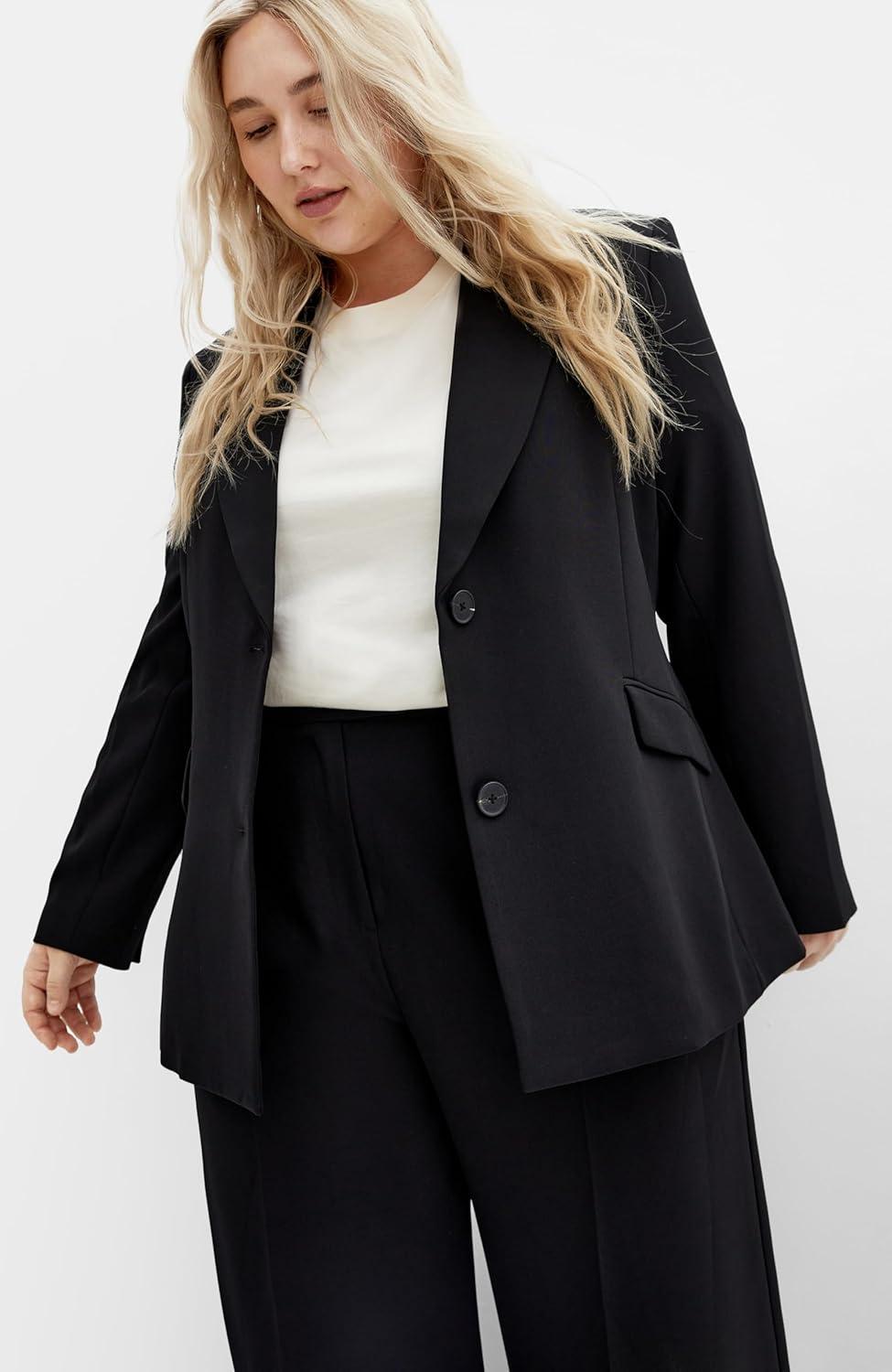 image:imageCity Chic Womens Plus Size JacketYazminBlack