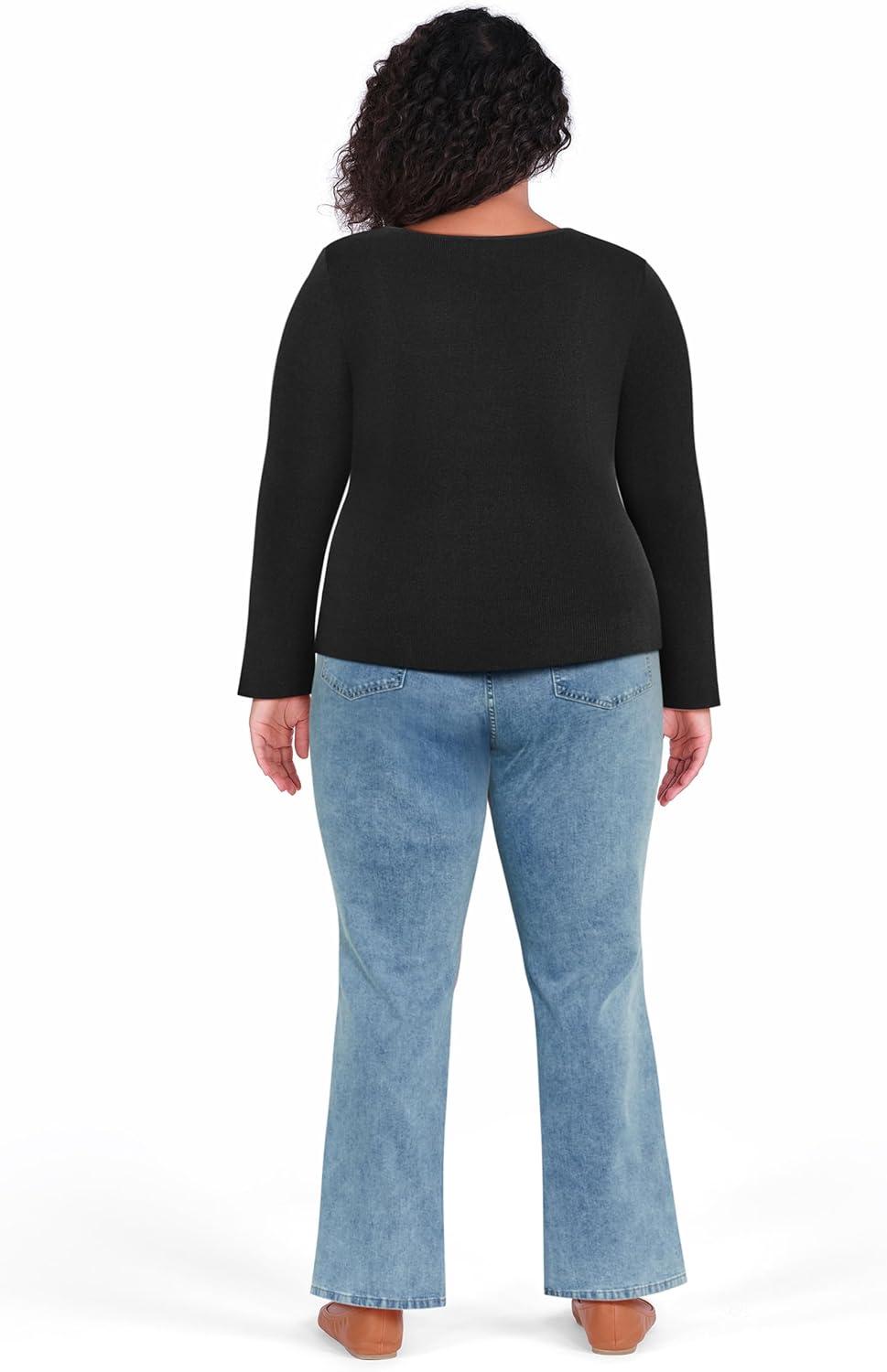 image:imageCity Chic Womens Plus Size Jumper AlessandraBlack