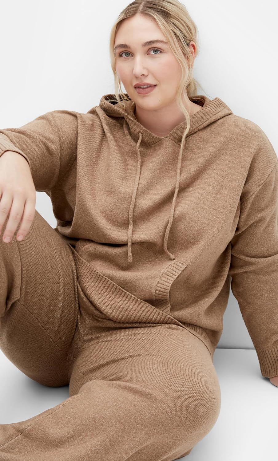 image:imageCity Chic Womens Plus Size Jumper AllyLatte