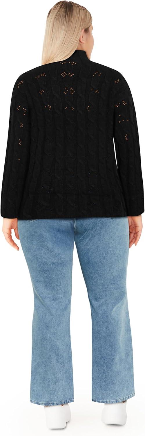 image:imageCity Chic Womens Plus Size Jumper ArlethBlack