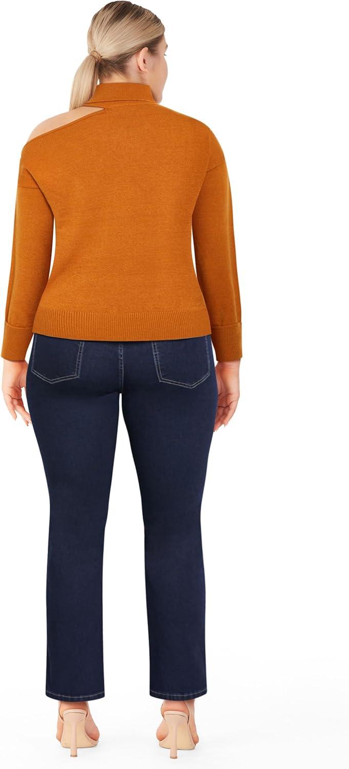 image:imageCity Chic Womens Plus Size Jumper Frost ShoulderHoney