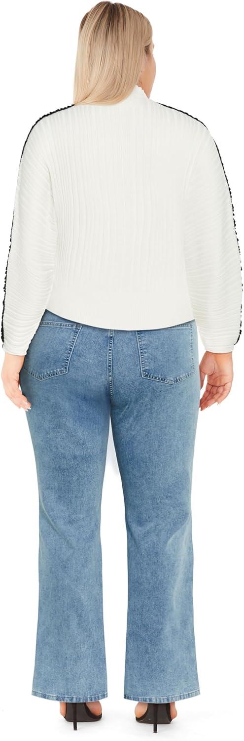 image:imageCity Chic Womens Plus Size Jumper JoyIvory