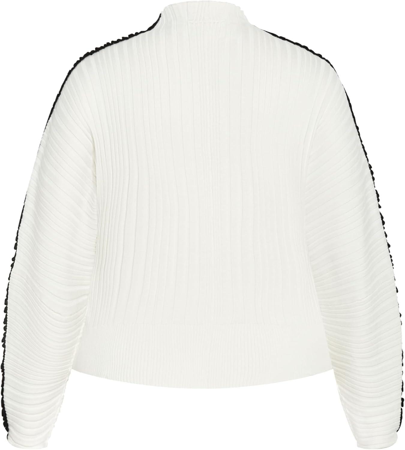 image:imageCity Chic Womens Plus Size Jumper JoyIvory