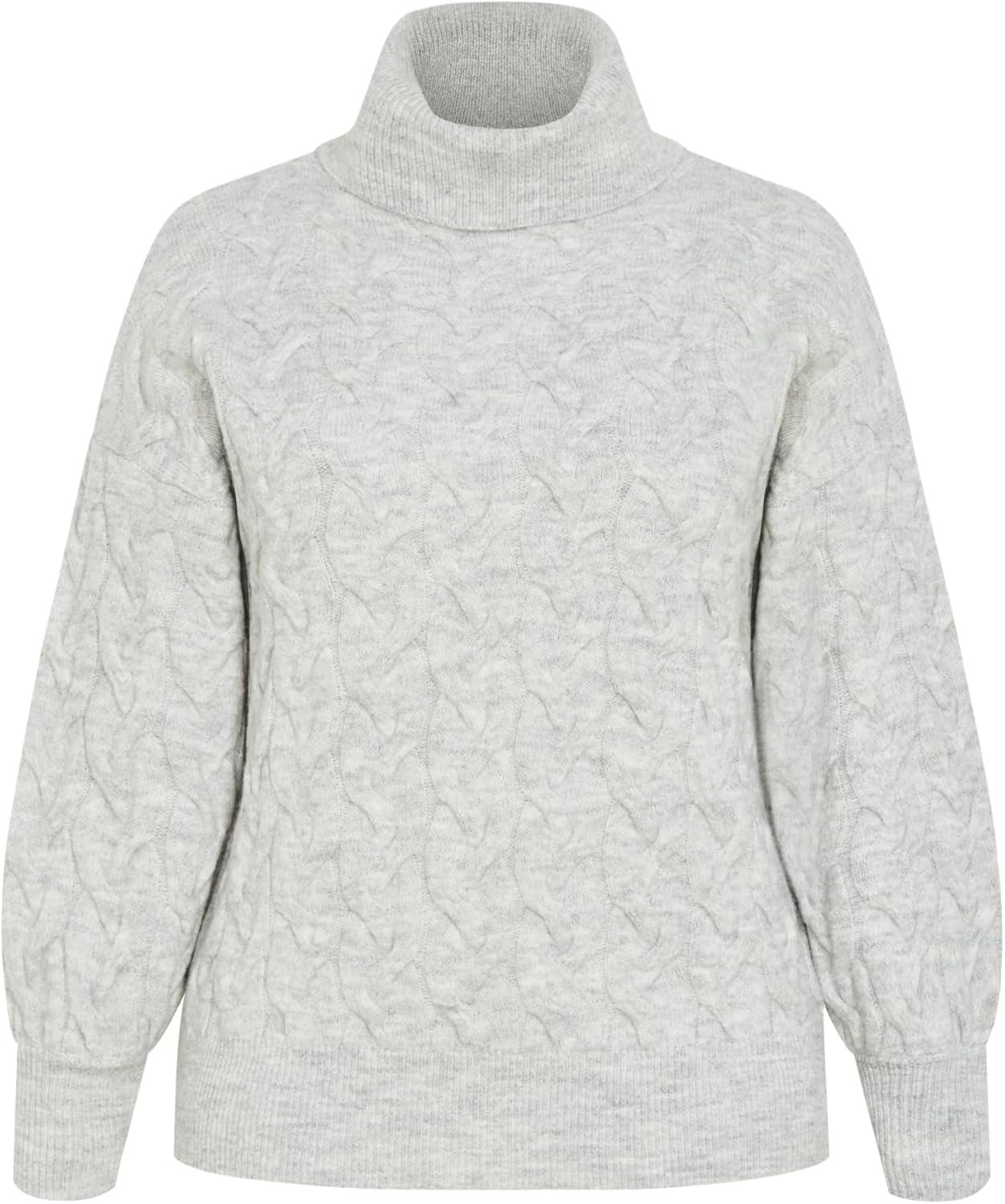 image:imageCity Chic Womens Plus Size Jumper KaliyahGrey