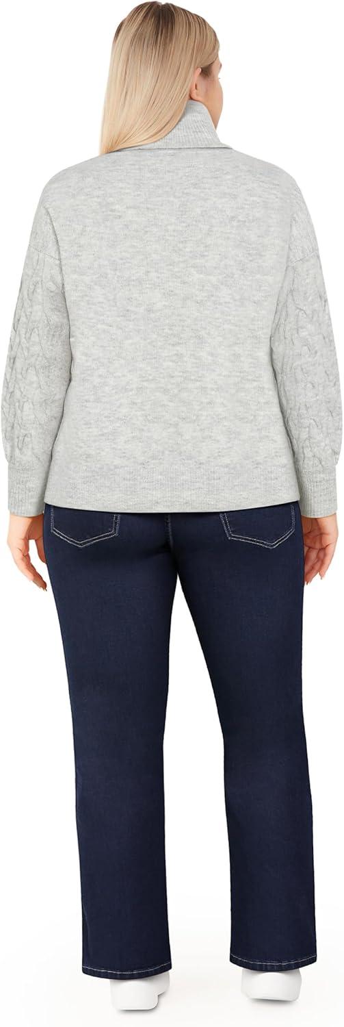 image:imageCity Chic Womens Plus Size Jumper KaliyahGrey