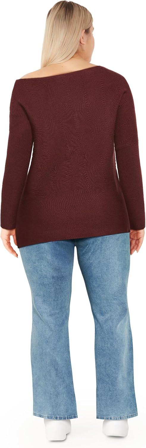 image:imageCity Chic Womens Plus Size Jumper MadeleineRed
