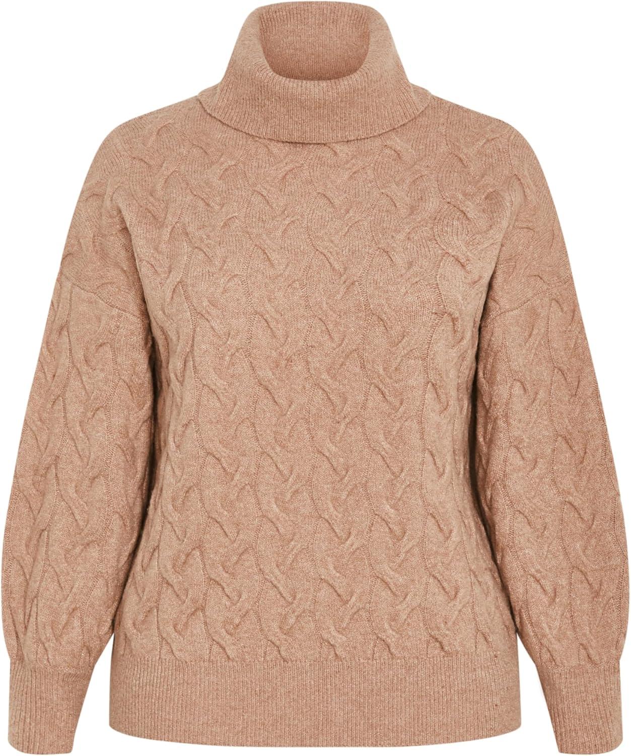 image:imageCity Chic Womens Plus Size Jumper OllieNatural