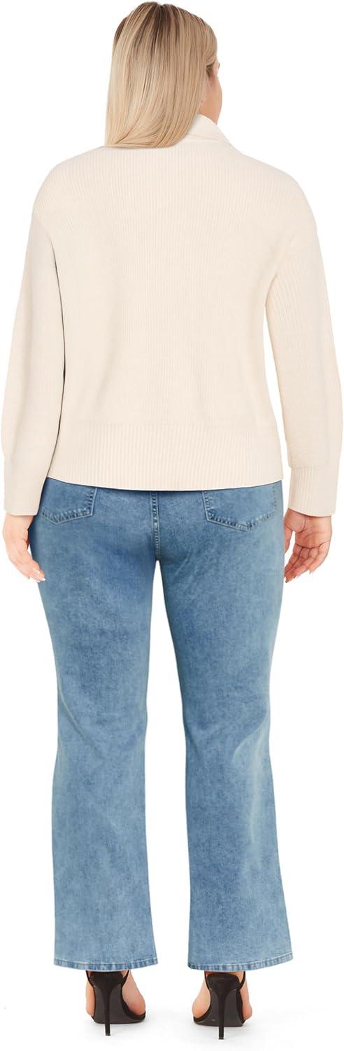 image:imageCity Chic Womens Plus Size Jumper OpalCream