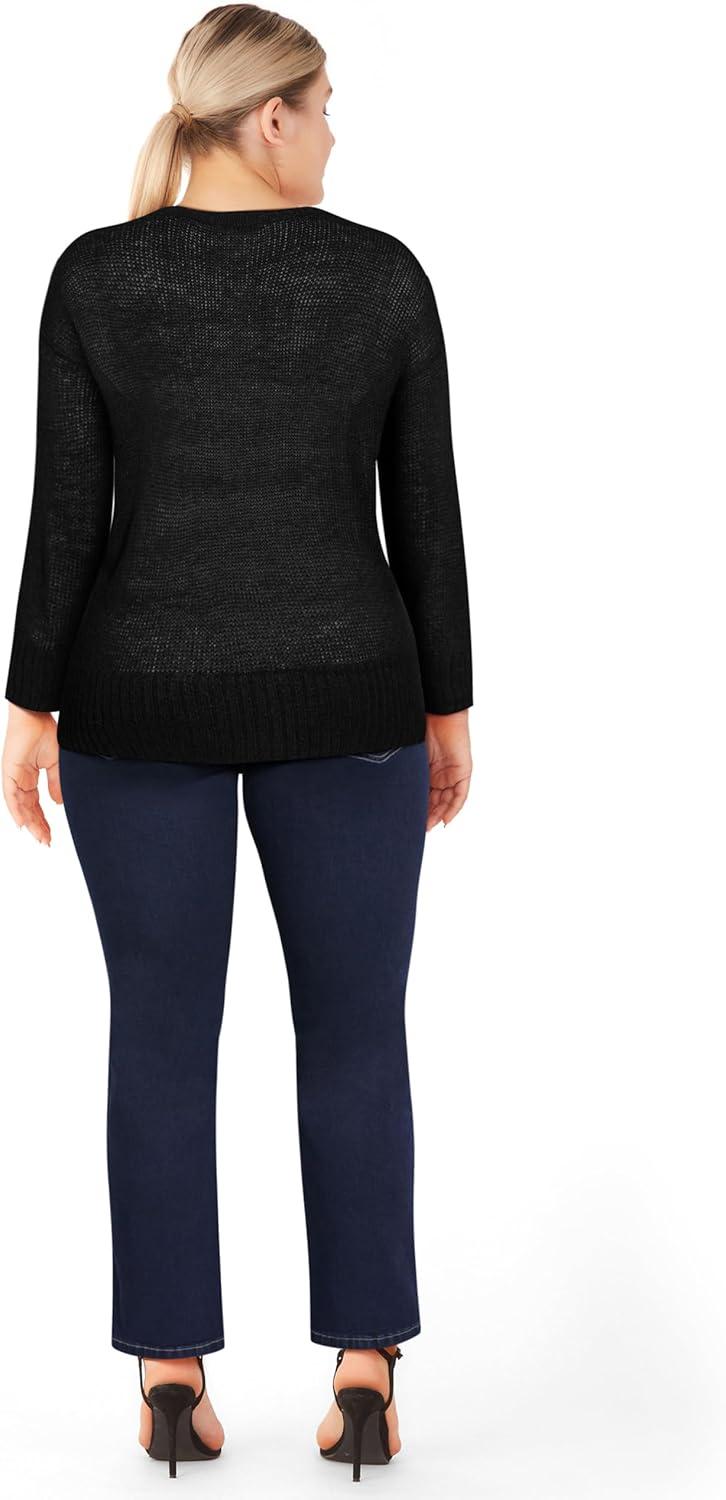 image:imageCity Chic Womens Plus Size Jumper RubyBlack