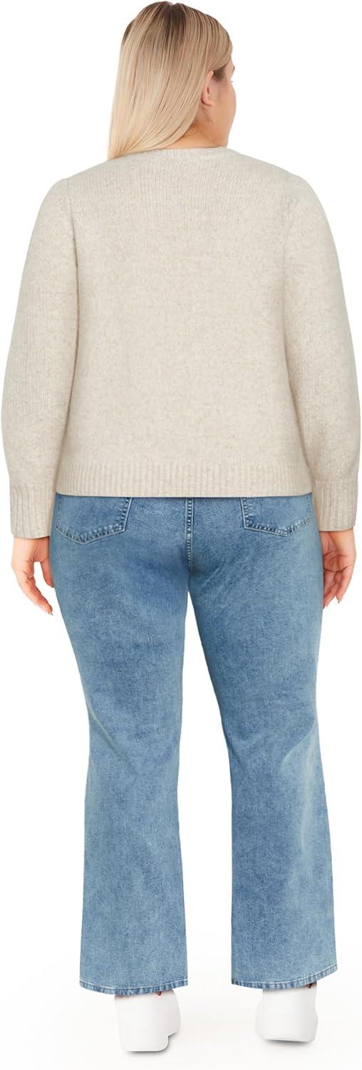 image:imageCity Chic Womens Plus Size Jumper SalemCream