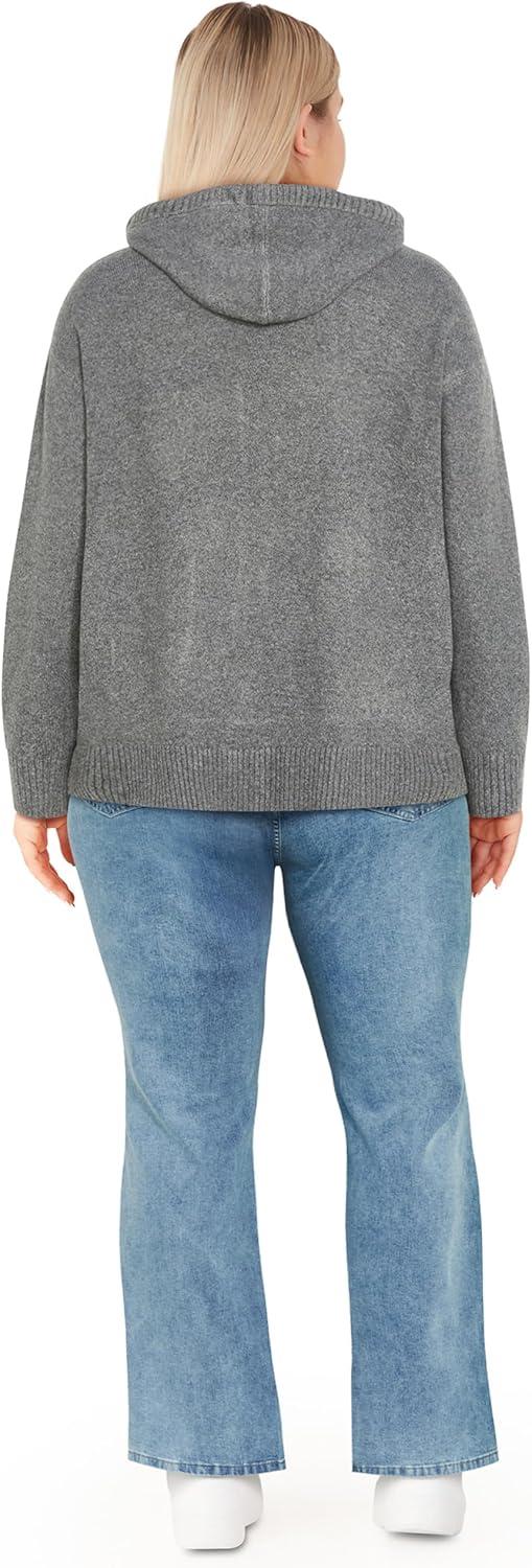 image:imageCity Chic Womens Plus Size Jumper WillaGrey
