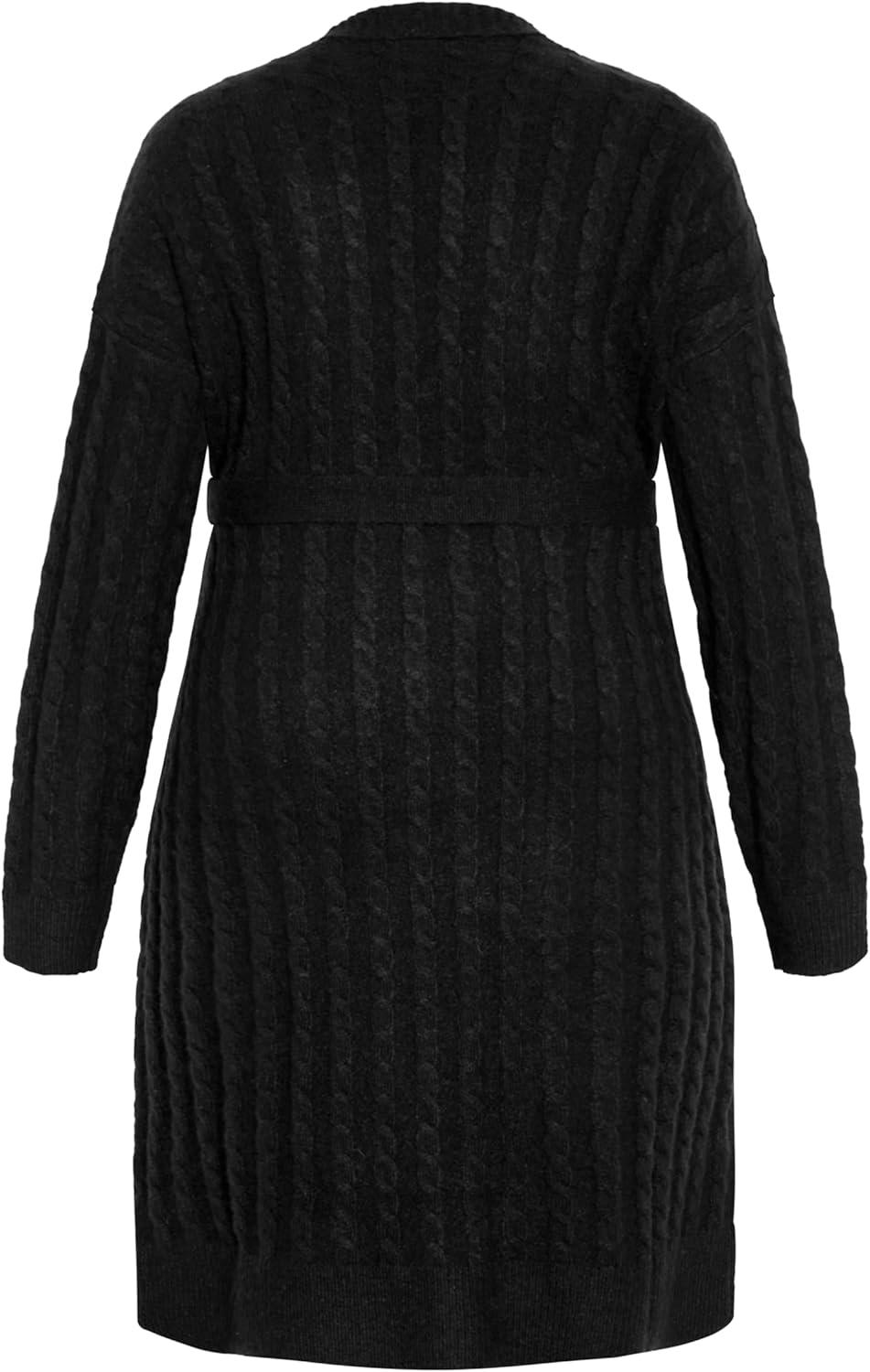 image:imageCity Chic Womens Plus Size Kelsey CardiganBlack
