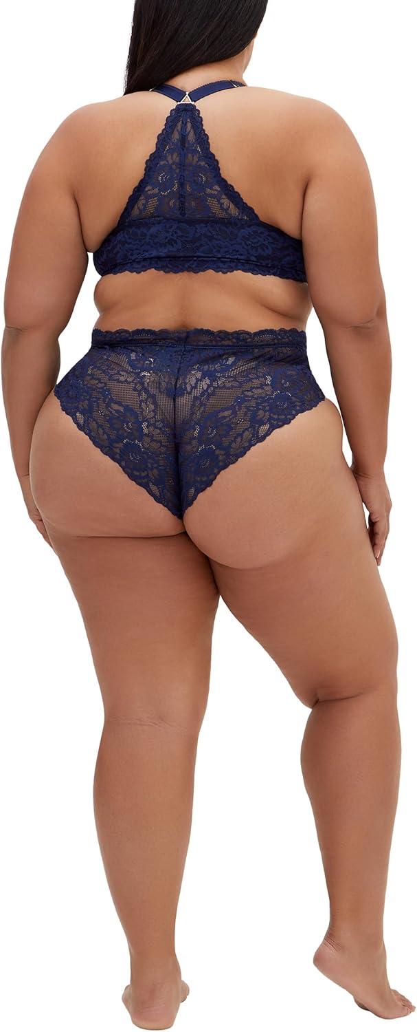 image:imageCity Chic Womens Plus Size Low Cut ShortyAdore Luxe Midnight 1416