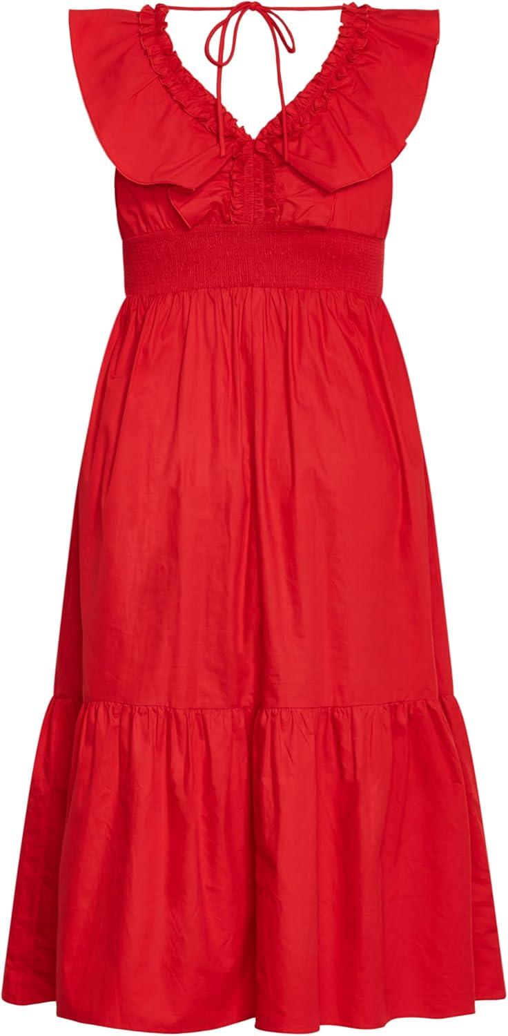 image:imageCity Chic Womens Plus Size Maxi Dress KellyRed