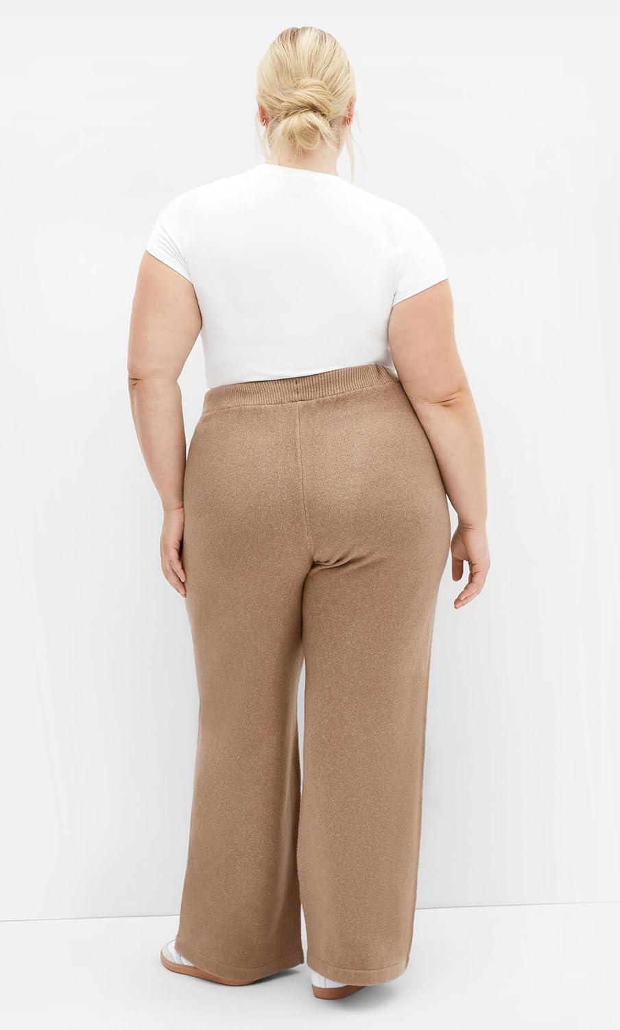 image:imageCity Chic Womens Plus Size Pant AllyLatte