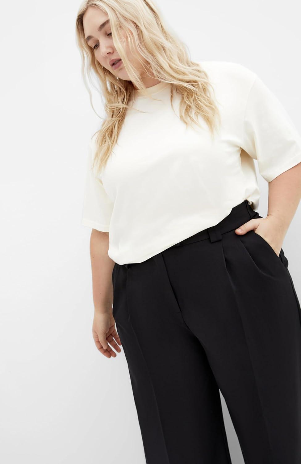 image:imageCity Chic Womens Plus Size Pant Jazmin CrepeBlack