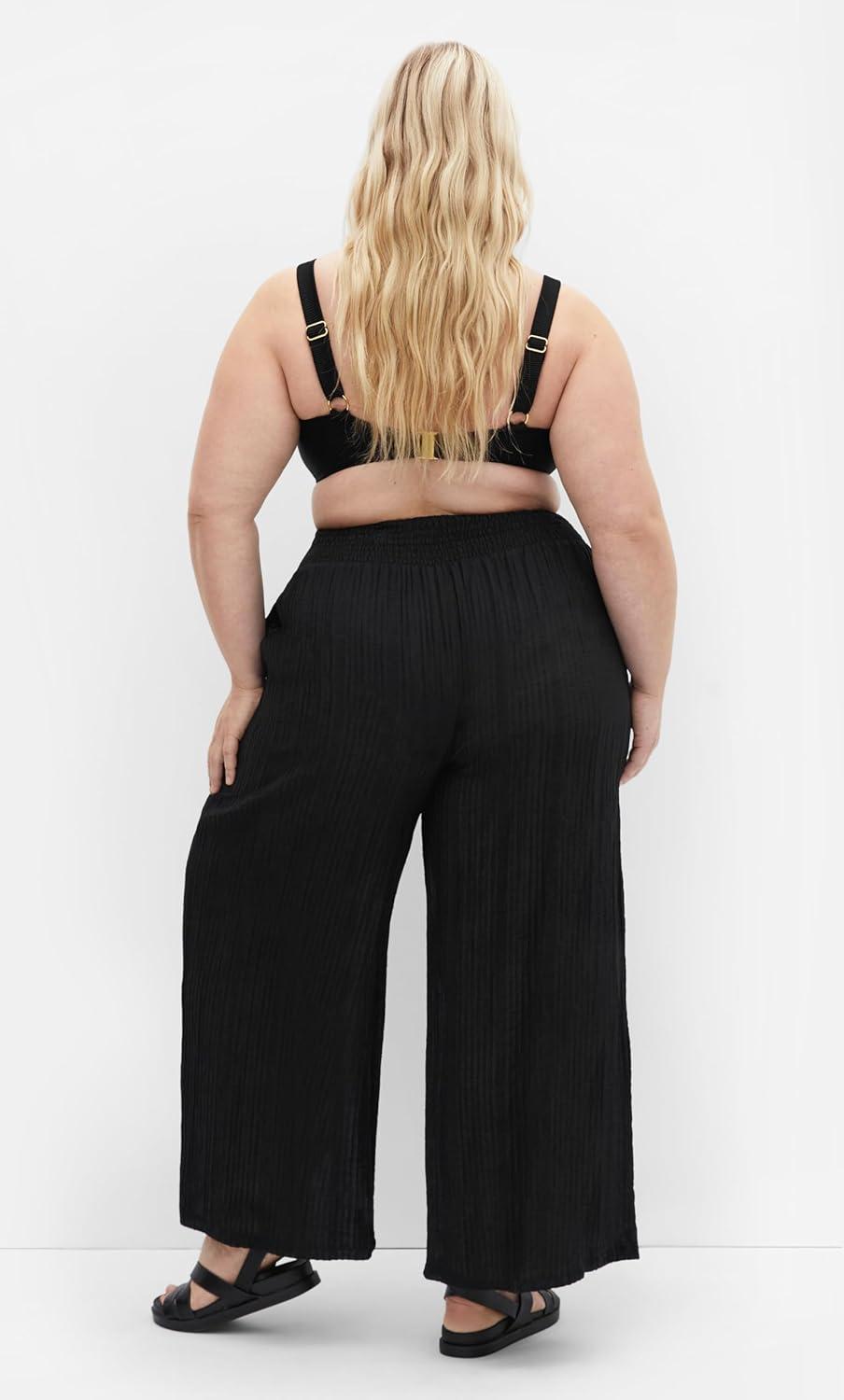 image:imageCity Chic Womens Plus Size Pant MaciBlack