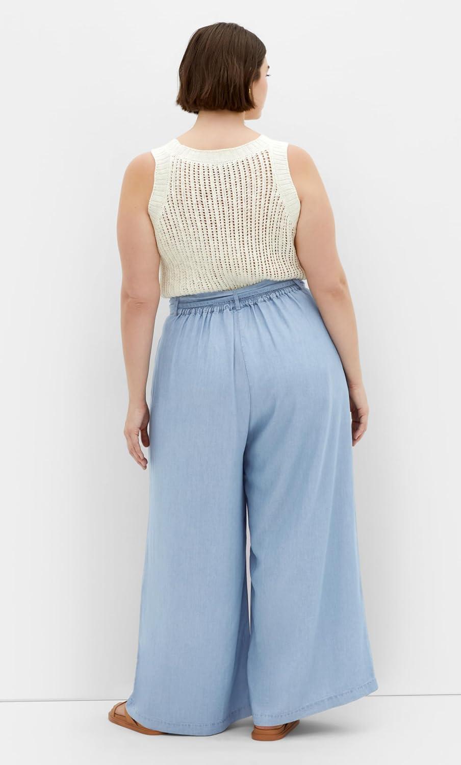 image:imageCity Chic Womens Plus Size Pant SantoriniLight Wash