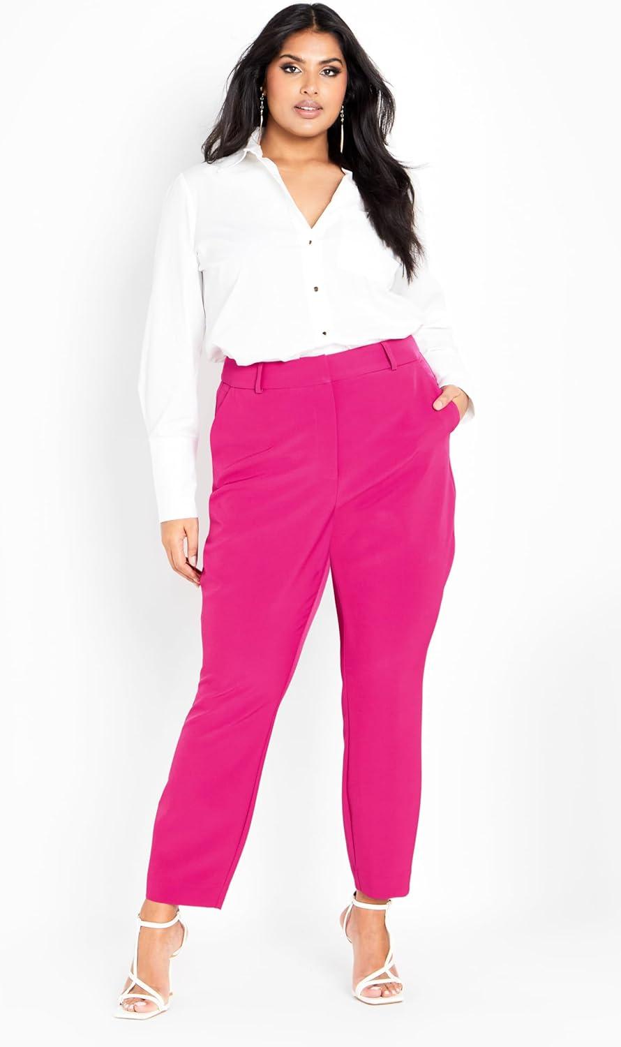 image:imageCity Chic Womens Plus Size Pant Sabine