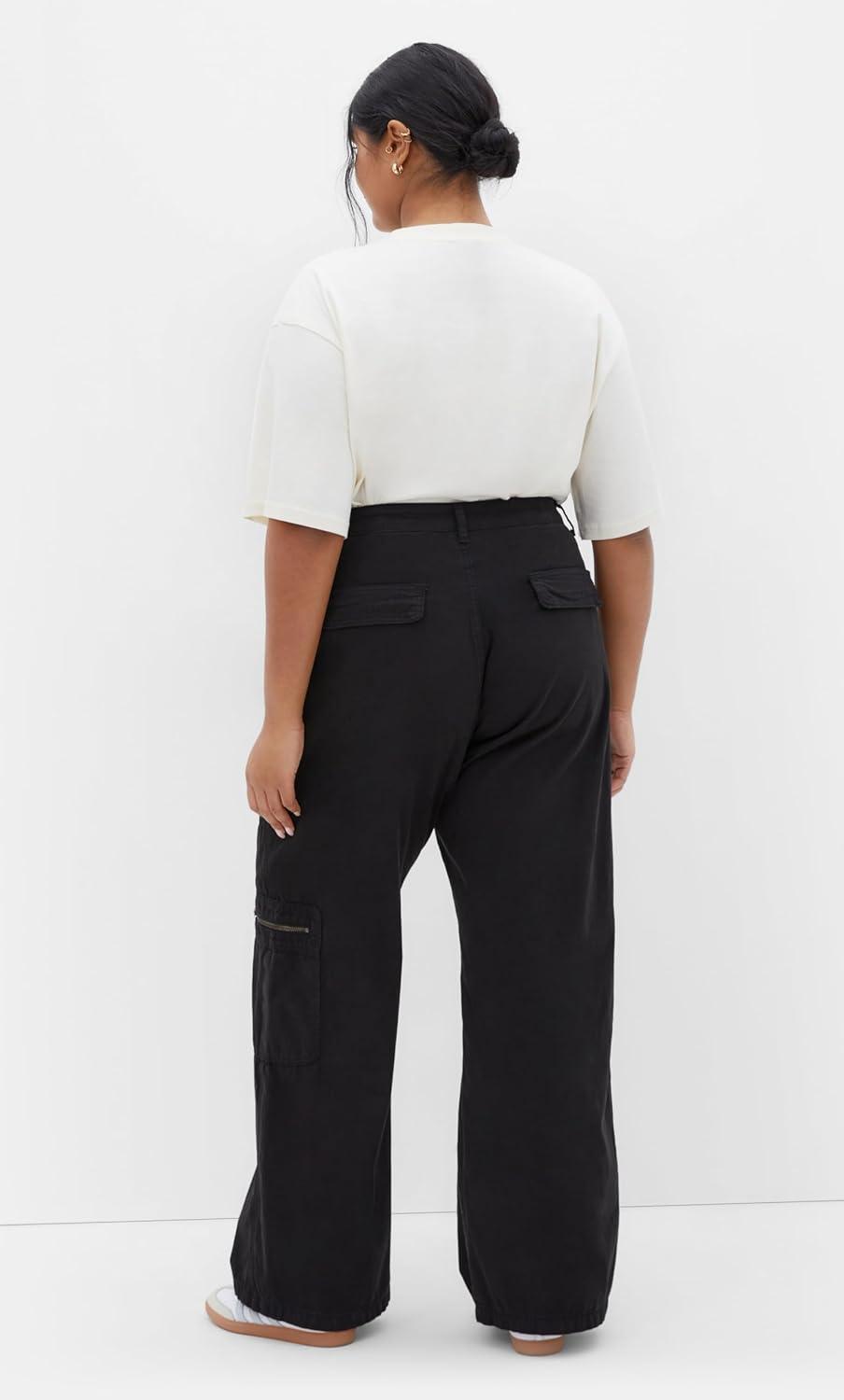 image:imageCity Chic Womens Plus Size PantMila CargoBlack