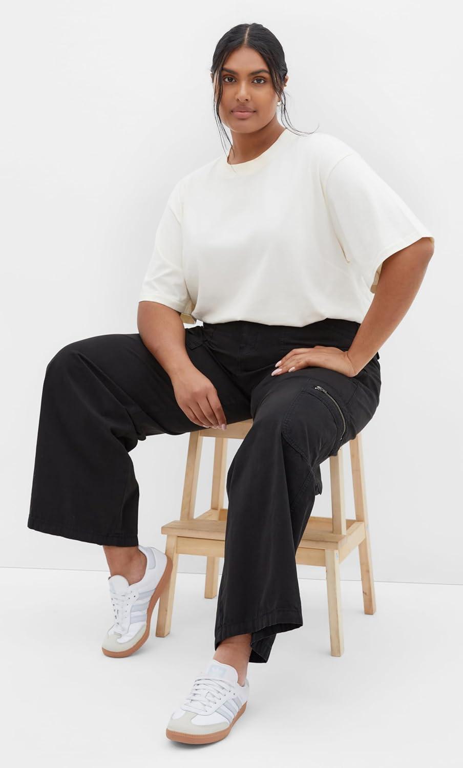 image:imageCity Chic Womens Plus Size PantMila CargoBlack