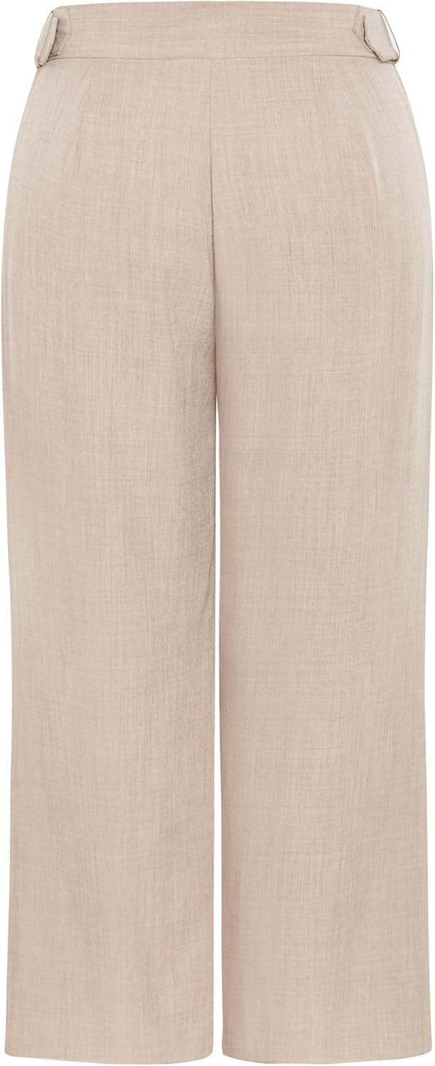 image:imageCity Chic Womens Plus Size Pants AlanaLatte