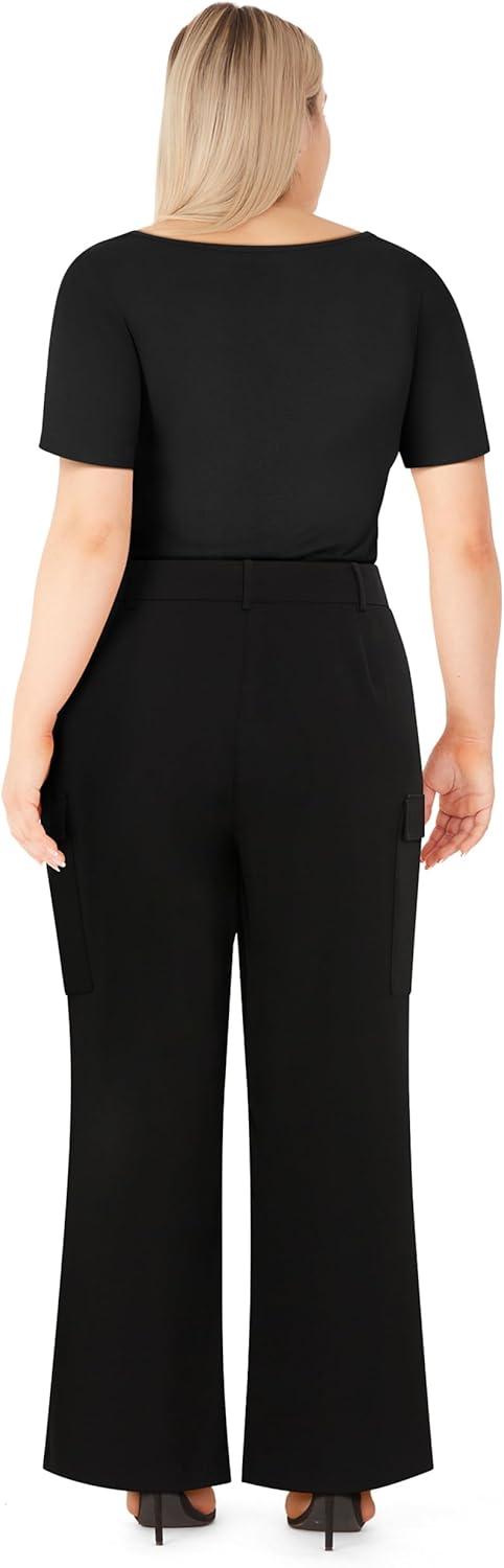 image:imageCity Chic Womens Plus Size Pants ImaniBlack
