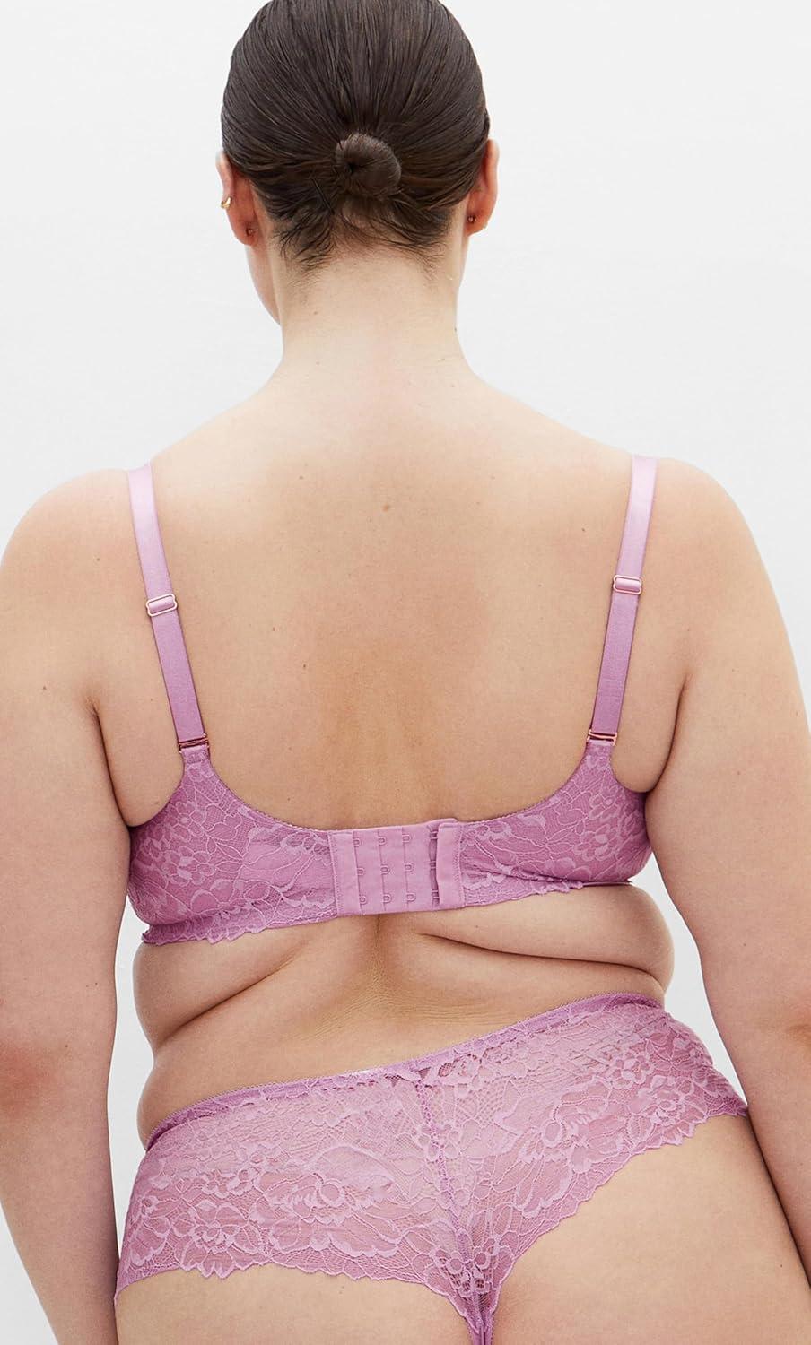 image:imageCity Chic Womens Plus Size Panty Caitlin Lace CheekyPurple