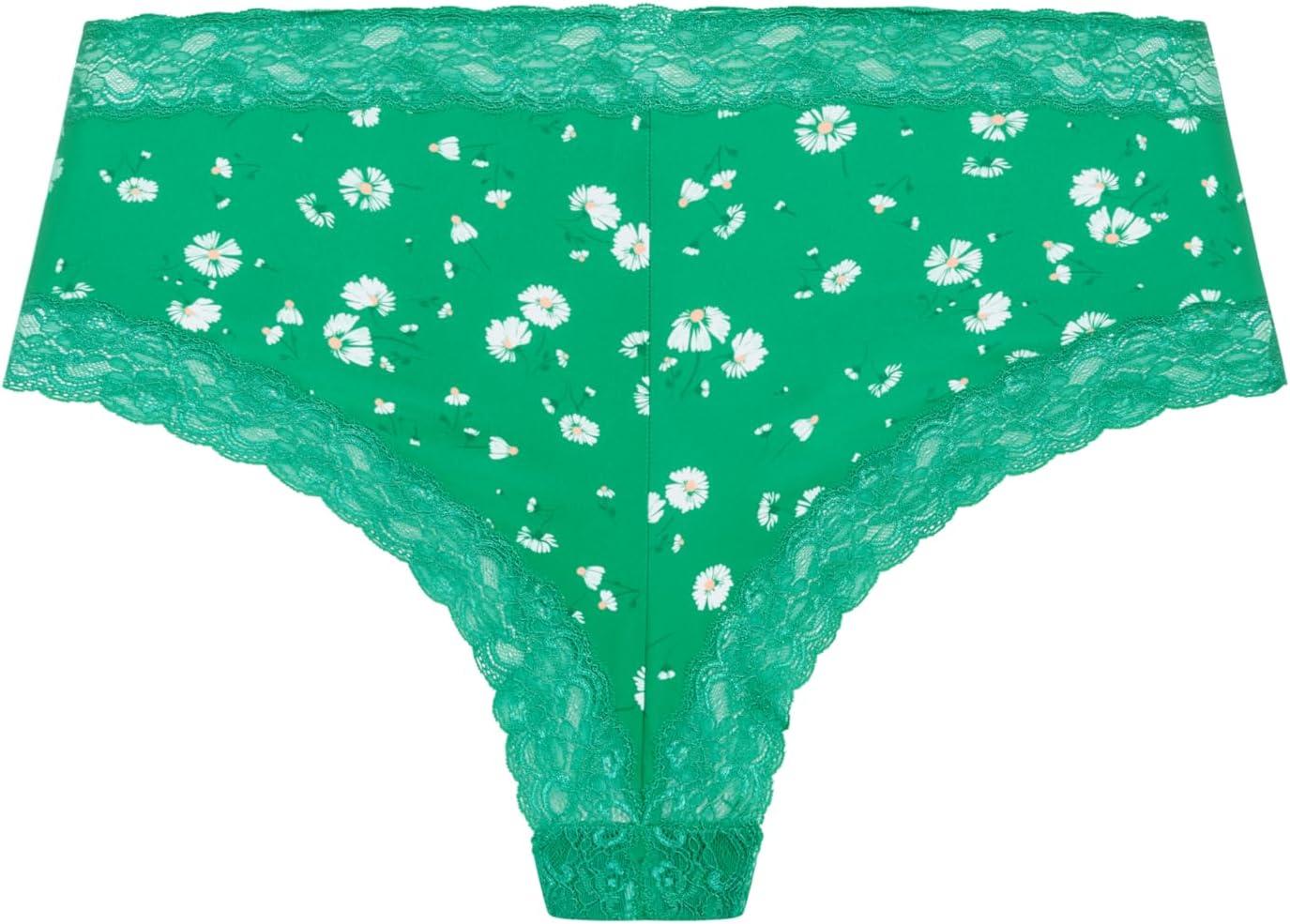 image:imageCity Chic Womens Plus Size Panty Hailey Cheeky PrintKelly Green Floral