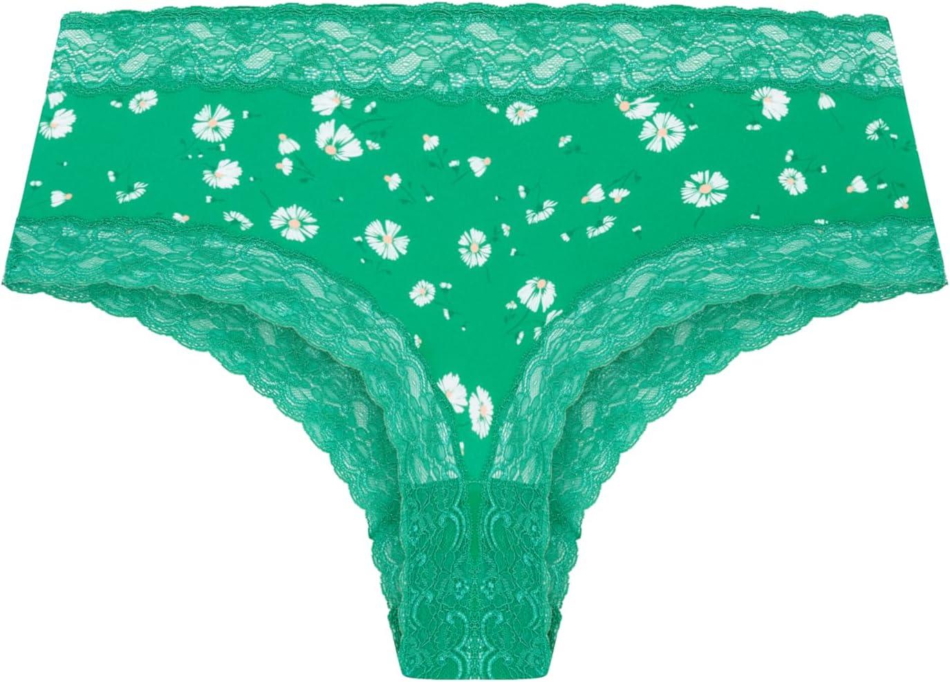 image:imageCity Chic Womens Plus Size Panty Hailey Cheeky PrintKelly Green Floral