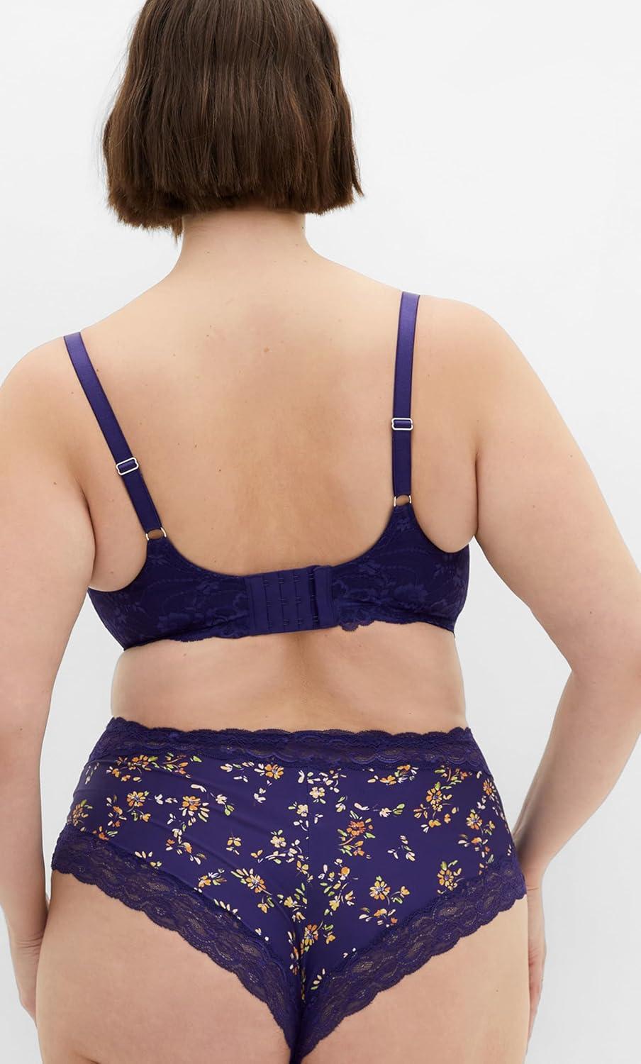 image:imageCity Chic Womens Plus Size Panty Hailey Print CheekySapphire Floral