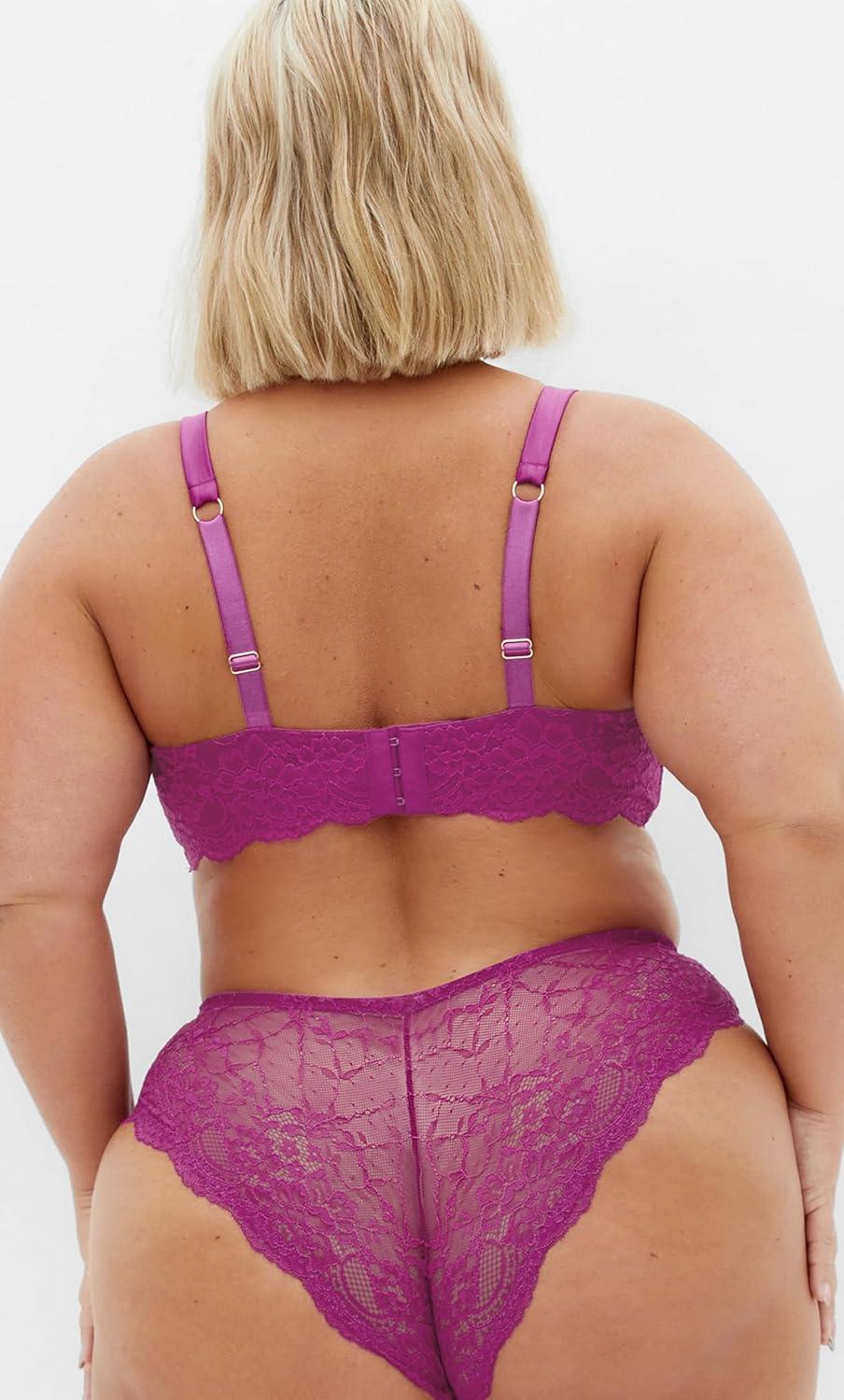 image:imageCity Chic Womens Plus Size Panty Viva Ouvert CheekyCerise