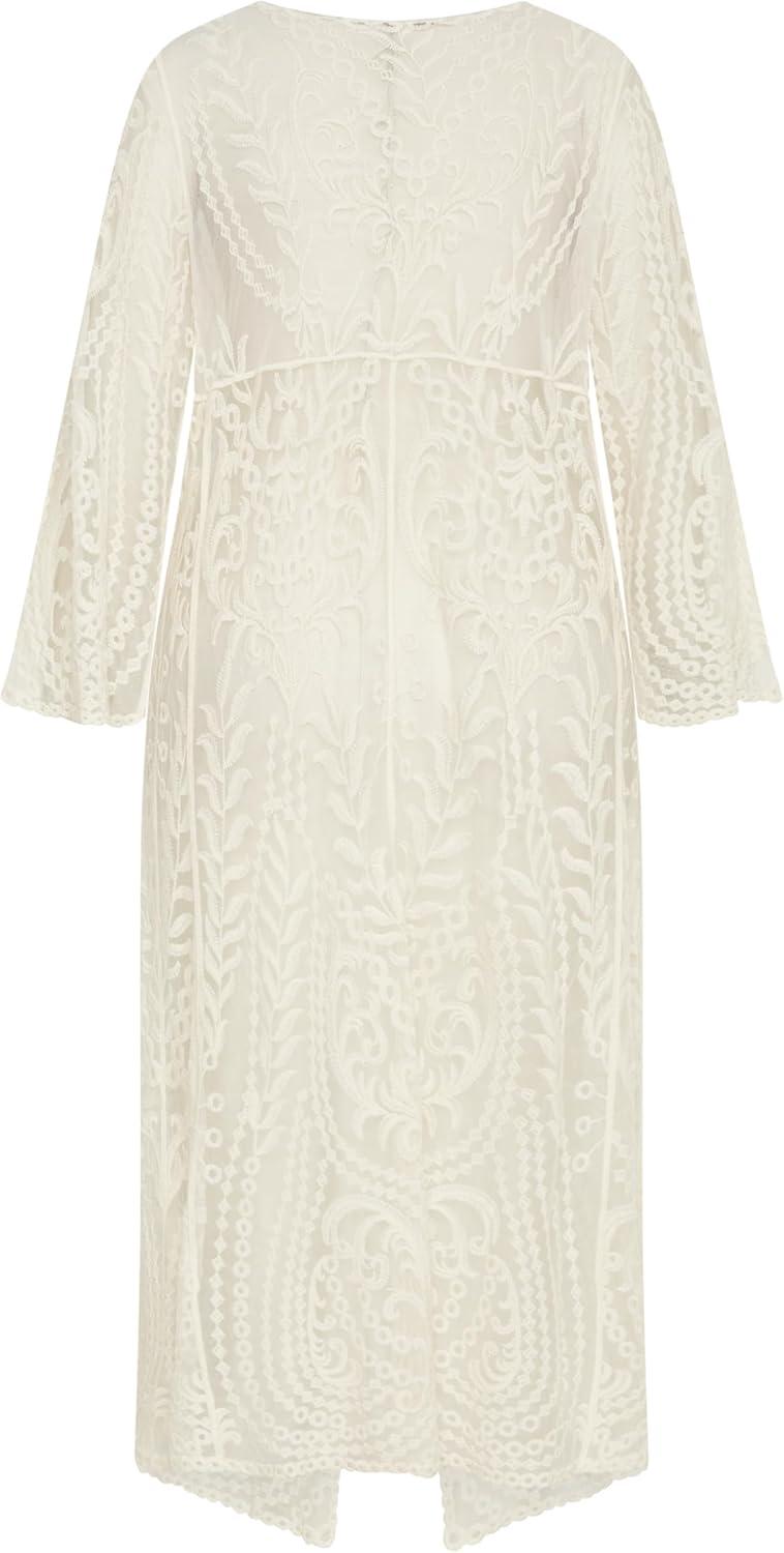image:imageCity Chic Womens Plus Size Pretty Thing DusterNatural