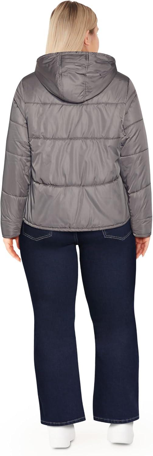 image:imageCity Chic Womens Plus Size Puffer KatePlatinum