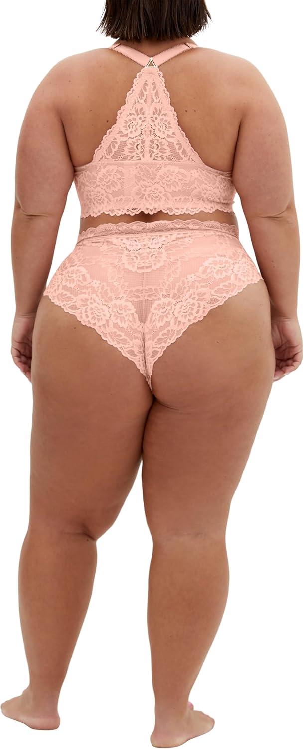 image:imageCity Chic Womens Plus Size Push Up Bra Adore Luxe RacerbackBlush