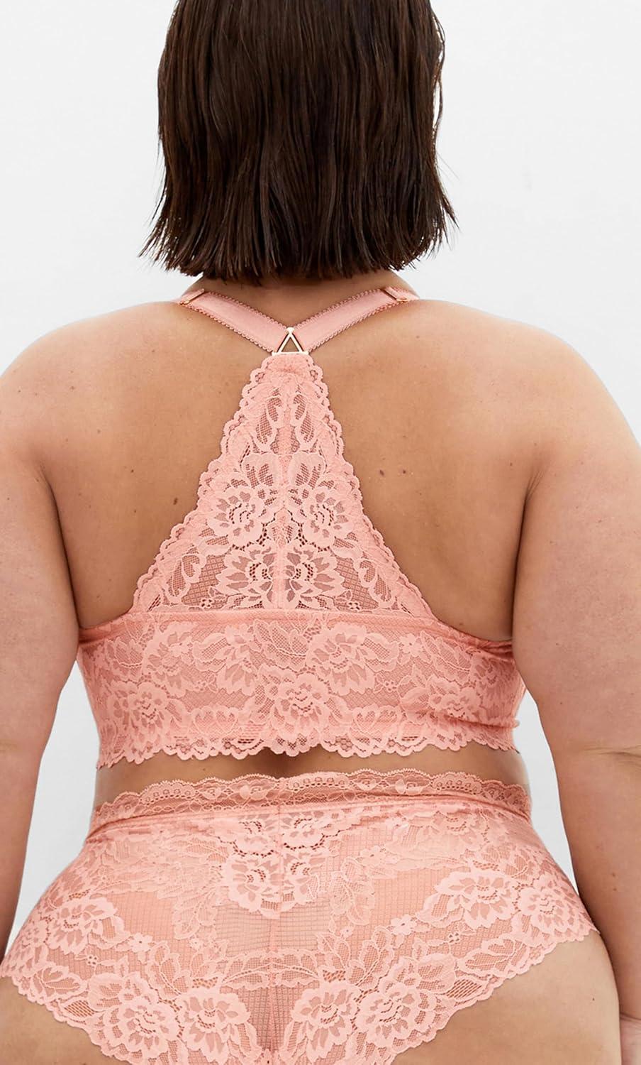 image:imageCity Chic Womens Plus Size Push Up Bra Adore Luxe RacerbackBlush