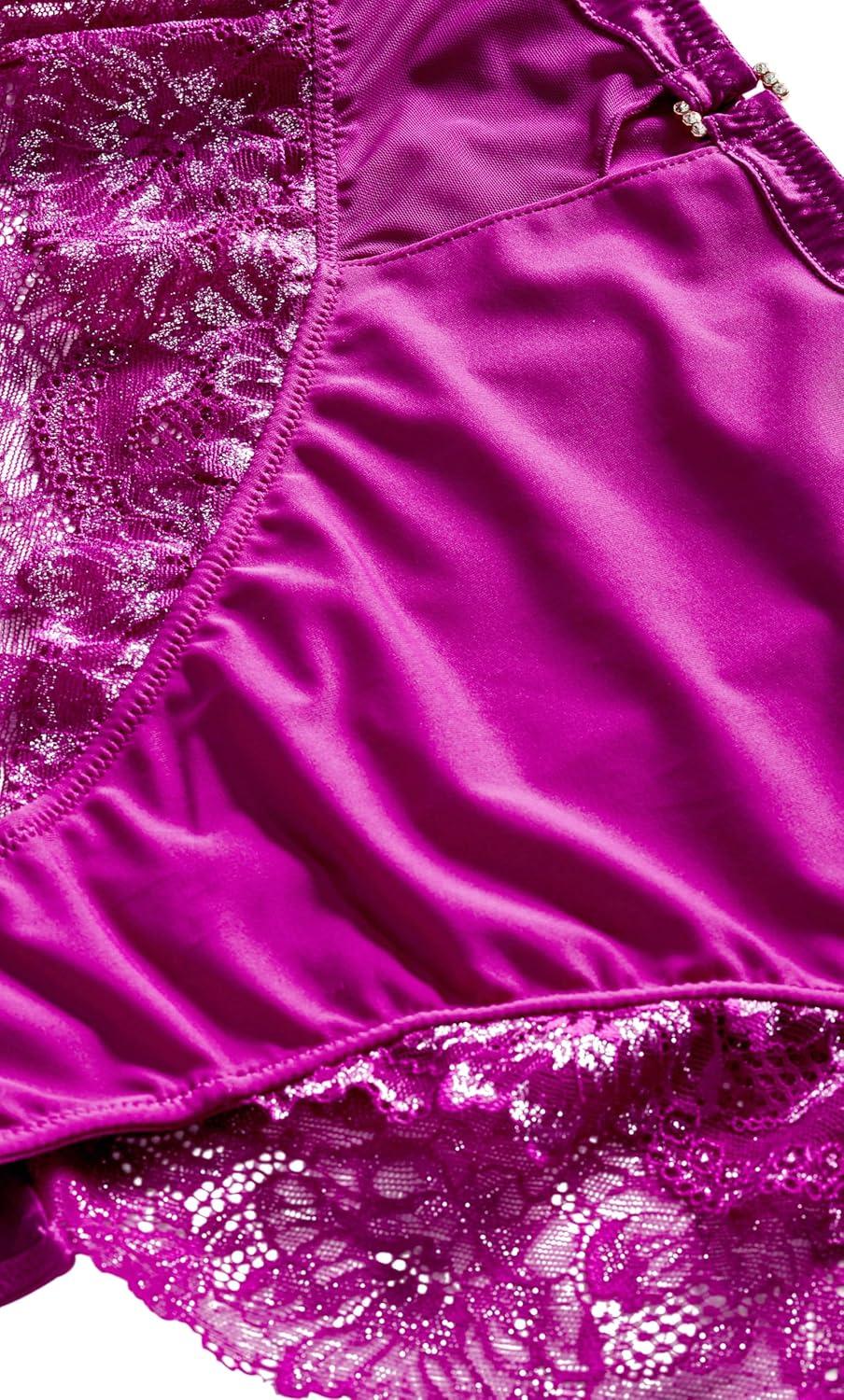 image:imageCity Chic Womens Plus Size Renay Hi BriefMagenta Purple