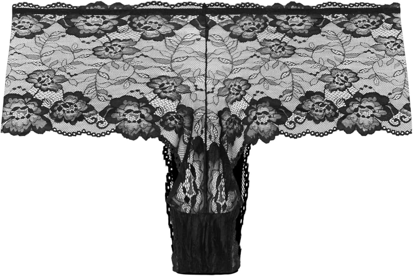 image:imageCity Chic Womens Plus Size Shorty Adore 3 Pack LaceBlack