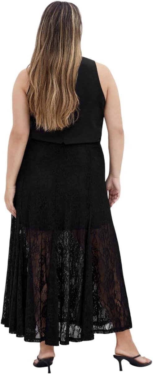 image:imageCity Chic Womens Plus Size Skirt AuraBlack