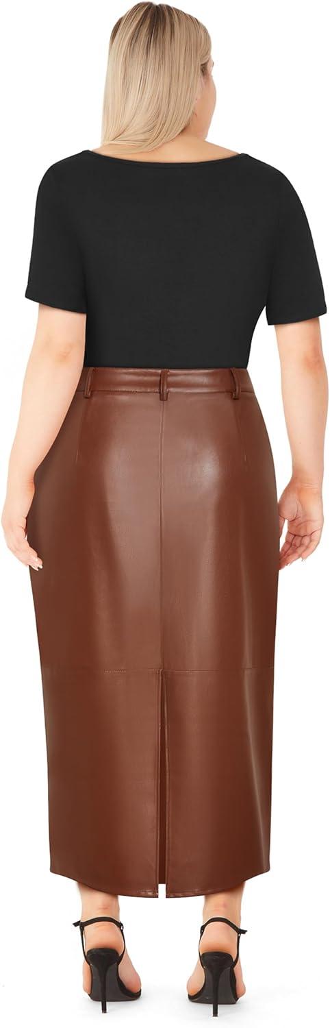 image:imageCity Chic Womens Plus Size Skirt AylaniNeutral