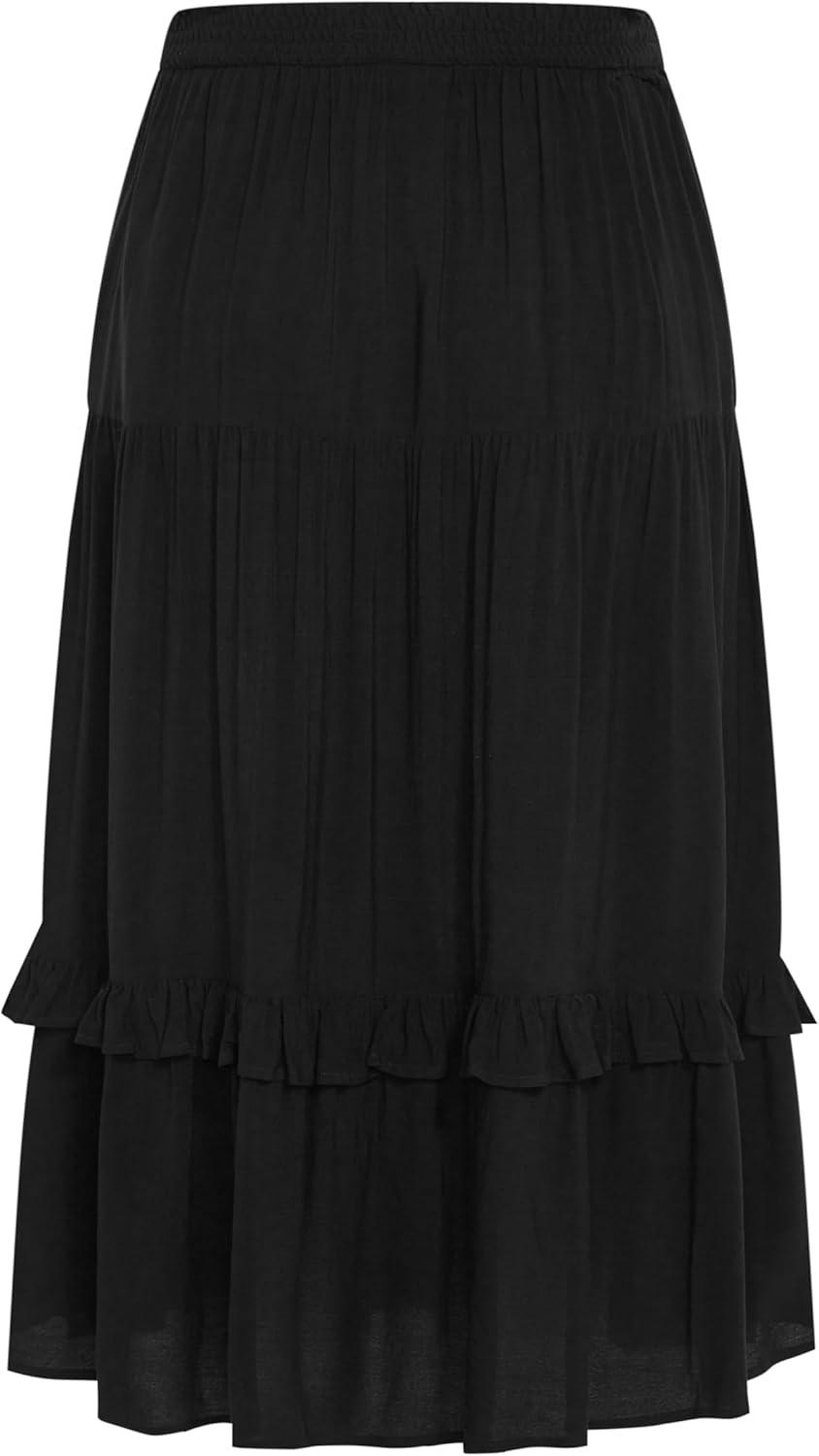 image:imageCity Chic Womens Plus Size Skirt Devine Beauty PlainBlack