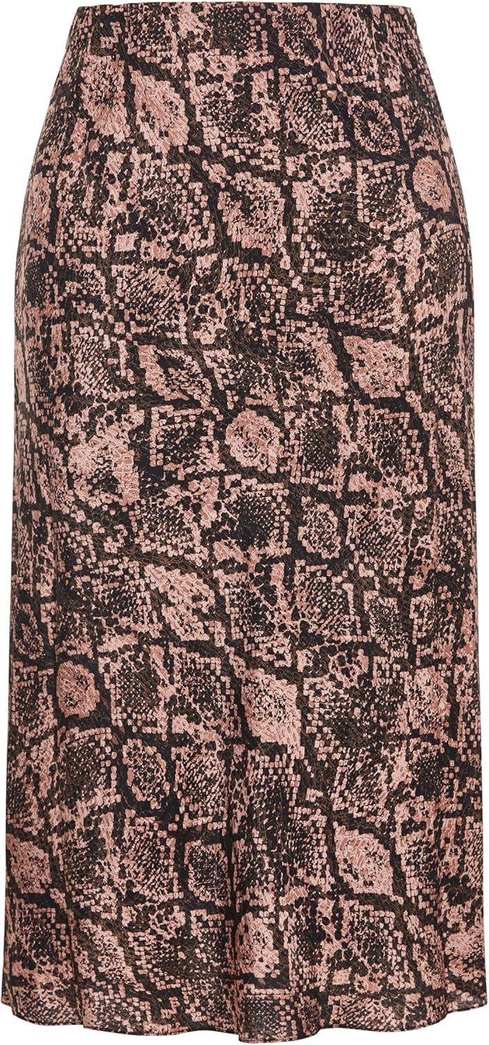 image:imageCity Chic Womens Plus Size Skirt Kyra PrintSnake