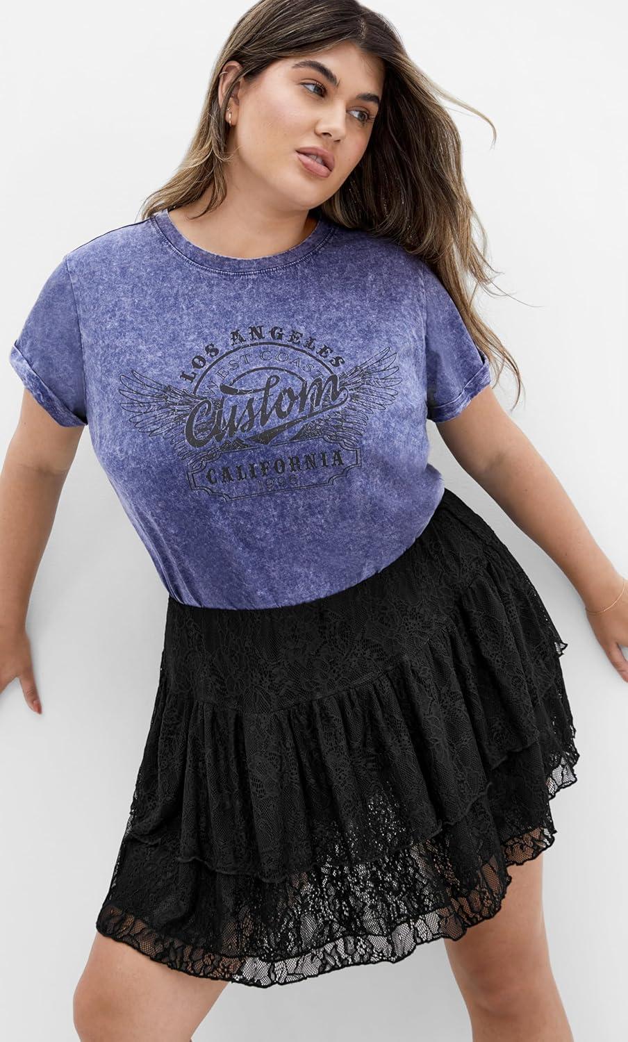 image:imageCity Chic Womens Plus Size SkortLayla