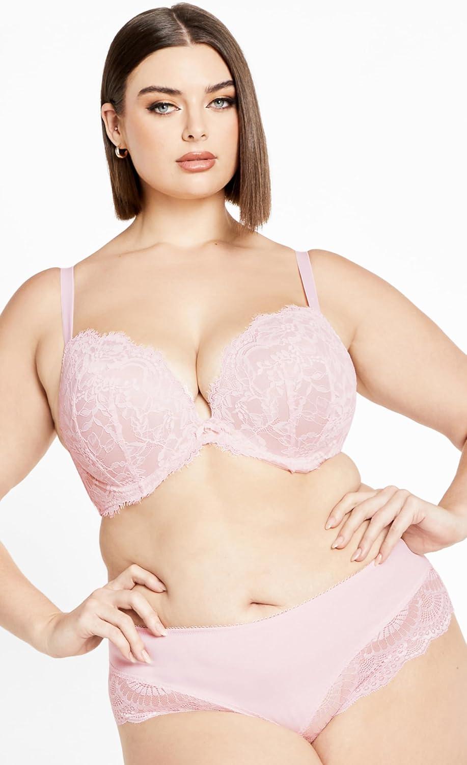 image:imageCity Chic Womens Plus Size Smooth amp Chic Cheeky BriefPink Icing