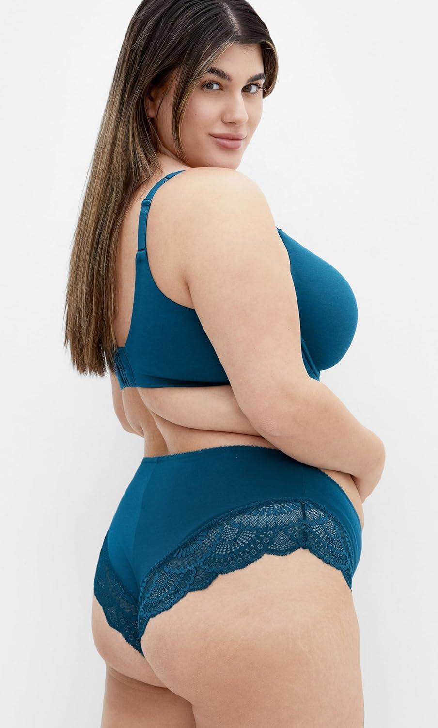 image:imageCity Chic Womens Plus Size Smooth amp Chic Cheeky BriefPoseidon