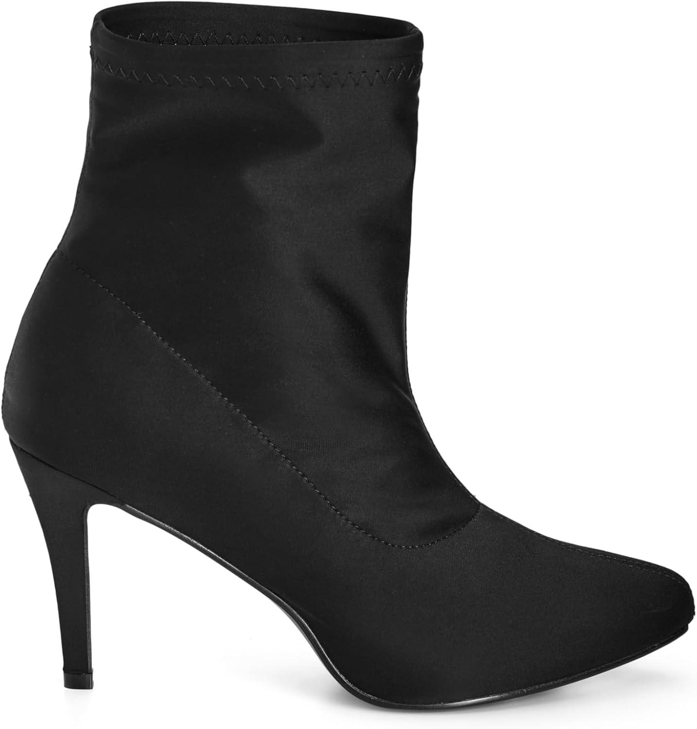 image:imageCity Chic Womens Sock Boot Sassy AnkleBlack