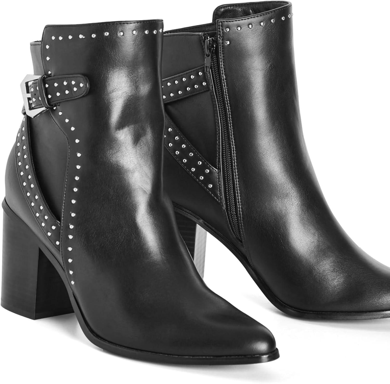 image:imageCity Chic Womens WIDE FIT Orly Ankle BootBlack