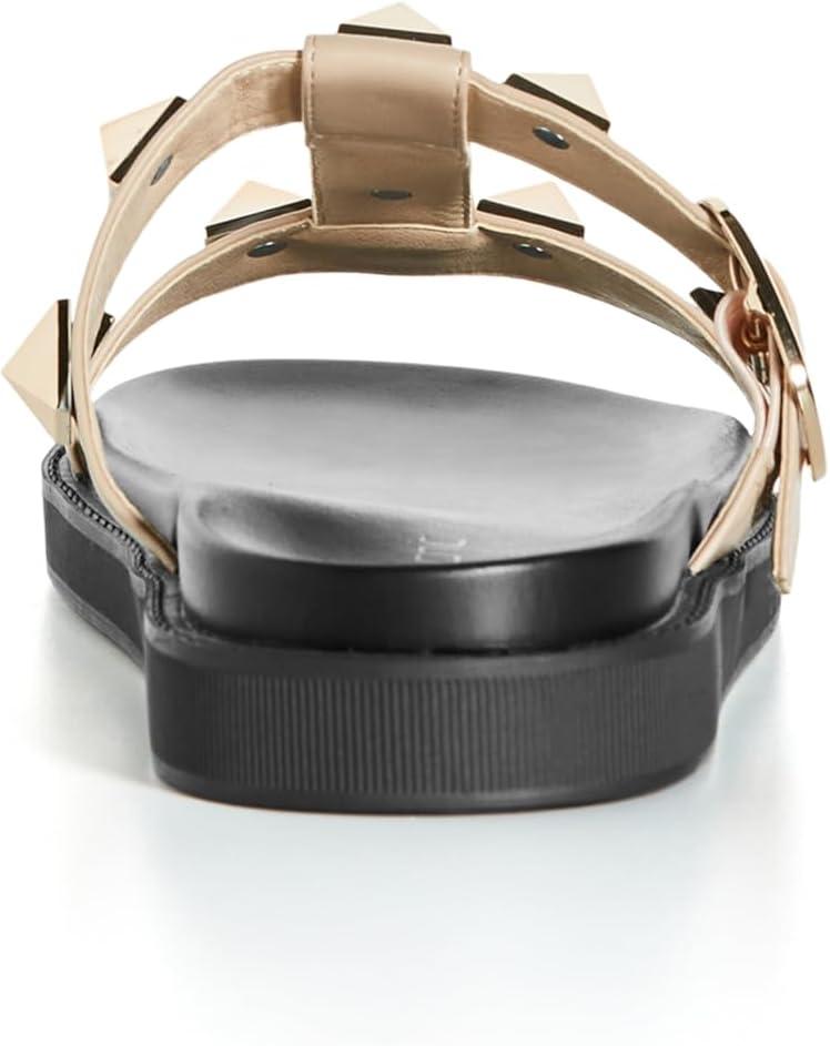 image:imageCity Chic Womens WIDE FIT Totally Spike Slide NeutralNeutral