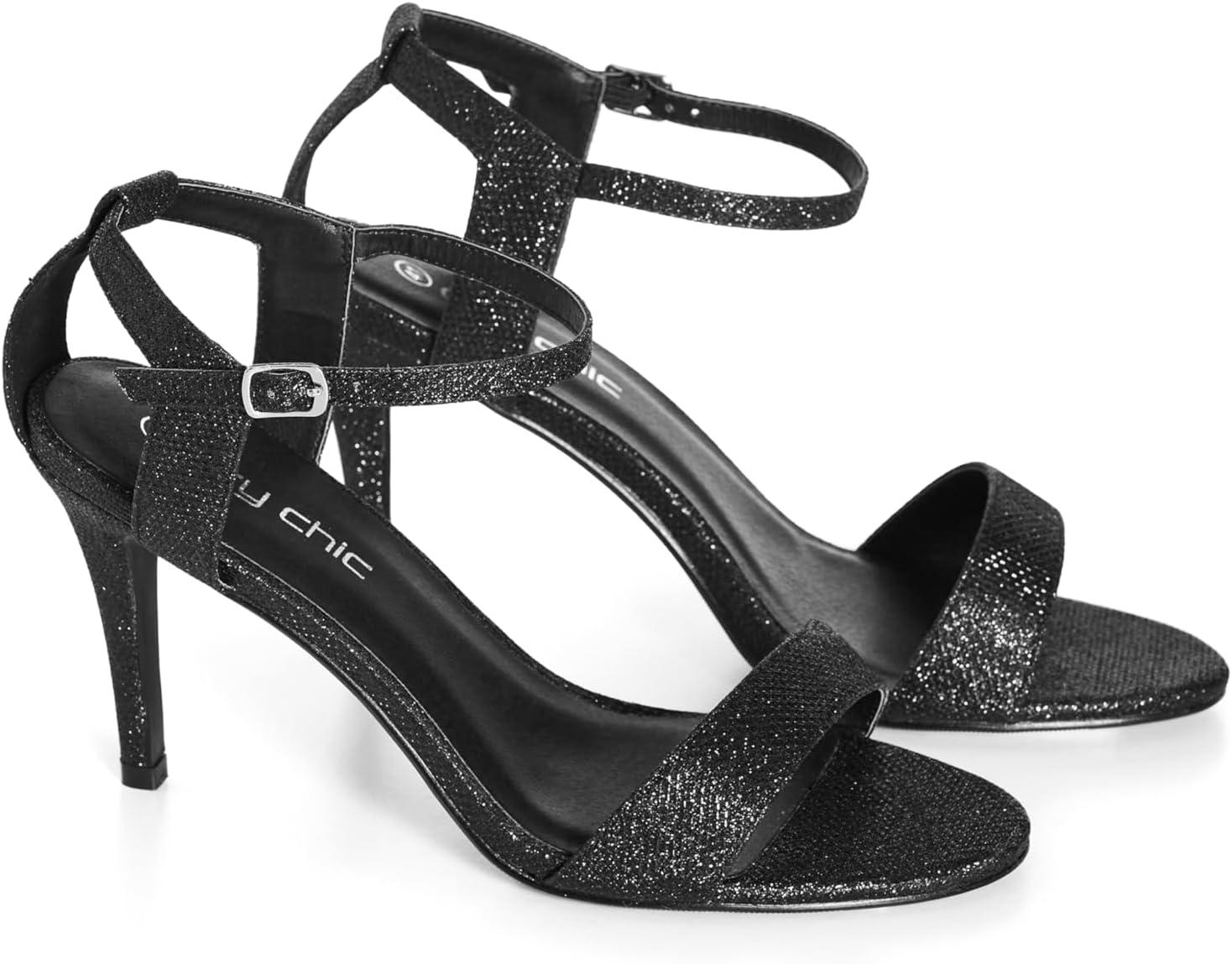 image:imageCity Chic Womens Wide FIT Dressy Danielle Heel BlackBlack